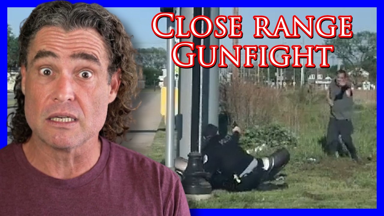 Police Chase Ends With The Roadside Temperature Challenge | Active Self Protection