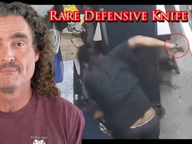 Defensive KNIFE Use Caught On Camera | Active Self Protection