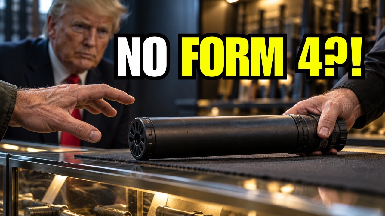 Some Suppressors Are Leaving Shops Without Form 4 — Here’s the Catch