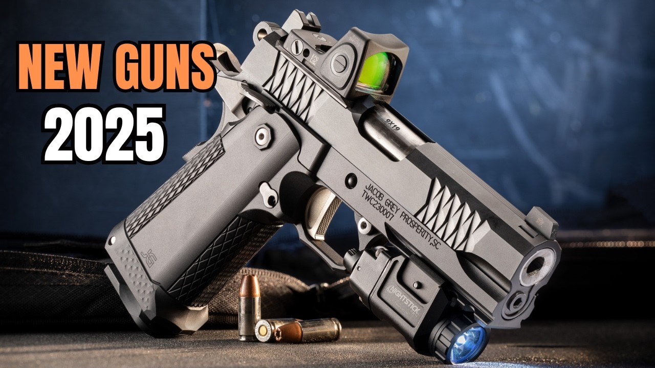 5 New Guns Confirmed For 2025 – Hot New Handguns And Rifles