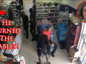 Prepared Defender Gets The Drop On Armed Robbers