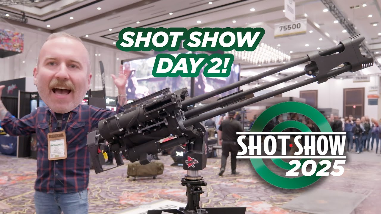 SHOT Show: .50 Cal Gatling Guns, Surefire XC3, & More Must-See Gear! (Day 2)