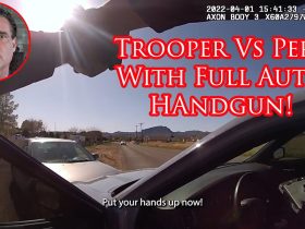 Arizona Trooper Responds While Under Fully Automatic Fire From Felon