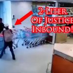 Clerk Knocks Shoplifter Out COLD!