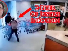 Clerk Knocks Shoplifter Out COLD!
