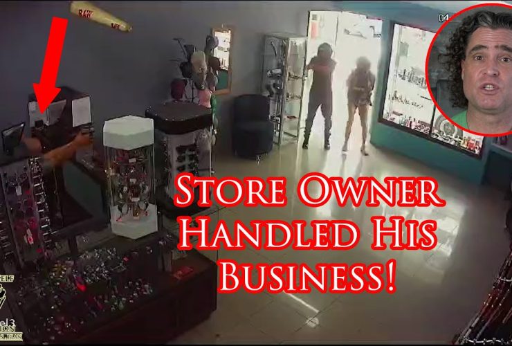 Jewelry Store Owner Wins Against Two Armed Robbers