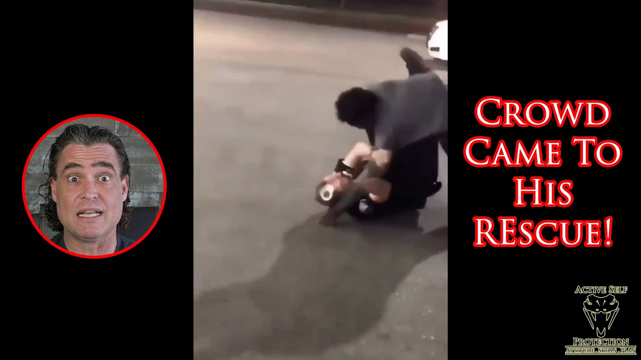 Perp Punching Cop Ends Up Taking A Beating From The Crowd!