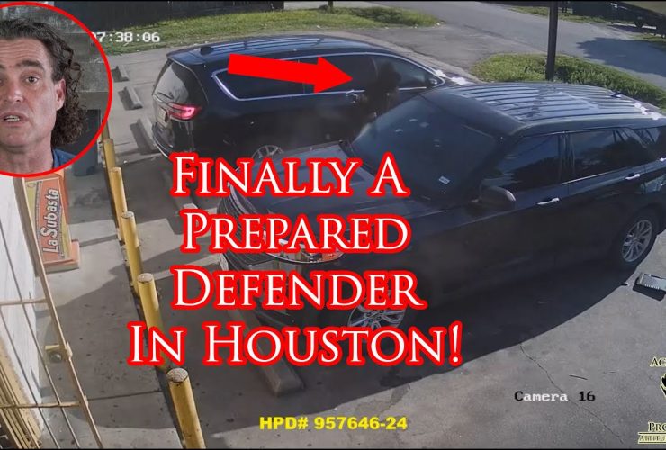 Houston Defender Gets His Firearm Into The Fight Against Armed Robbers!