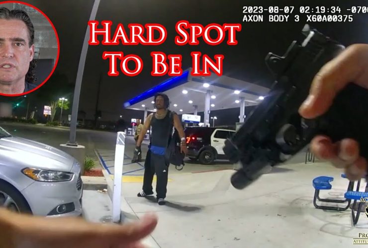 LA Sheriff’s Deputies Forced Into No-Win Encounter With Noncompliant Man