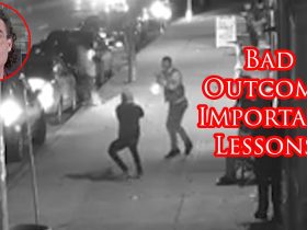 Robber Gets The Drop On Armed Defender