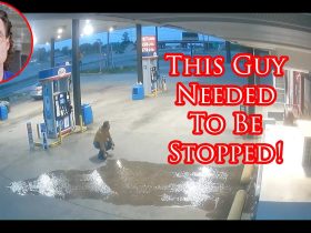 Clerk Has to Stop Unstable Man From Lighting Kerosene Pump On Fire!