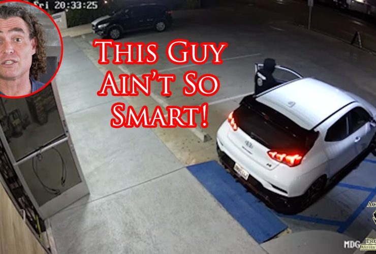 Car Thief Gets A Fat Lip From Angry Car Owner