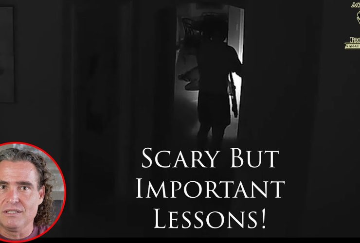 Homeowner Has Split Second To Stop Highly Unusual Home Invader!