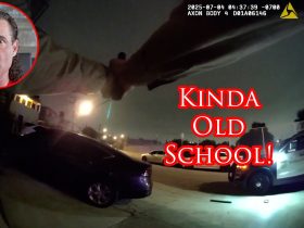 Deputy Uses Rarely-Seen Laser Sight To Drop Perp!