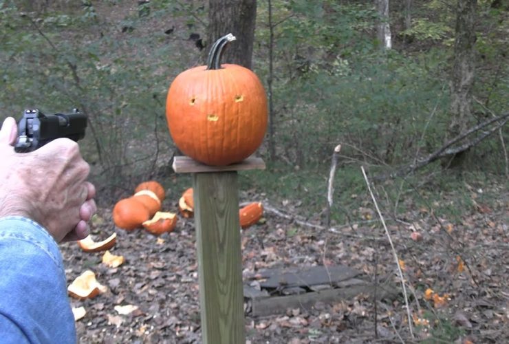 Pumpkin Carving  2025 with a 45 ACP