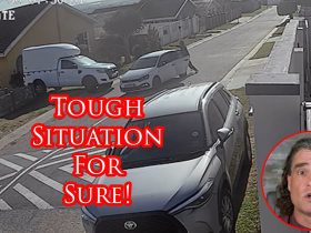 Delivery Driver Must Think Fast To Protect Himself From Carjackers