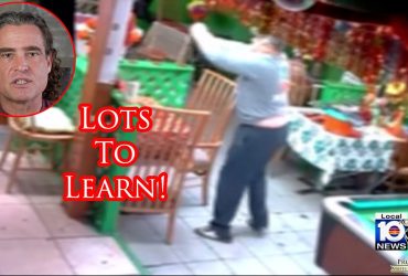 Burglar Takes a Beating From Fed Up Store Owner