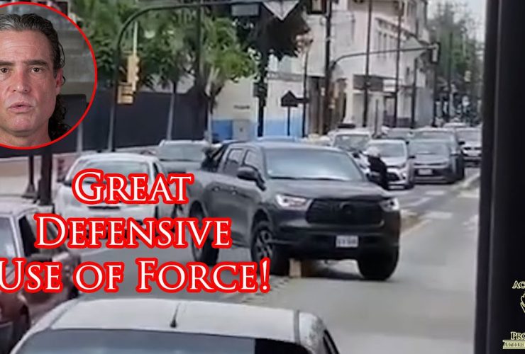 Businessman Prepared For Armed Carjacker