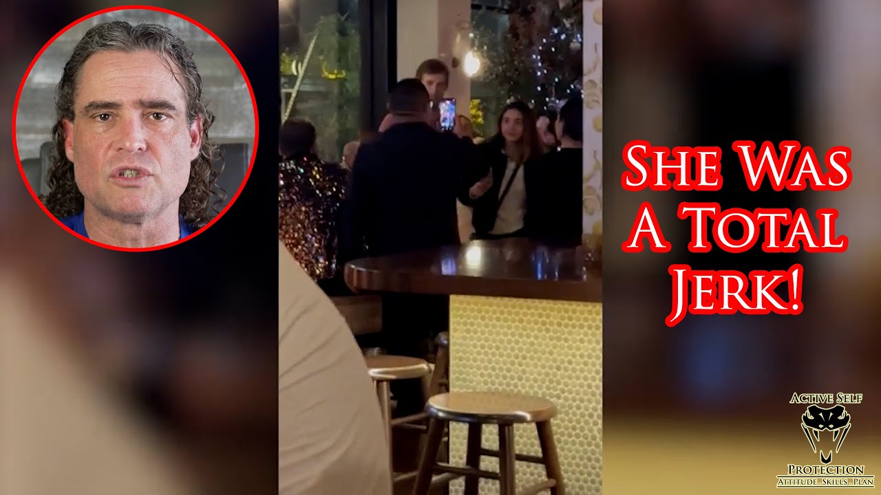 Wait Staff Bounces Angry Drunk Out the Door and Off the Floor!