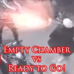 Defender Beats Robber By Smallest Margin to Stop the Threat