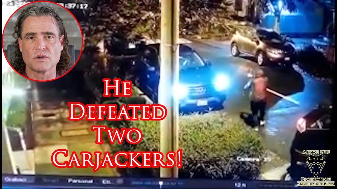 Prepared Citizen Works Fast to Outdraw Armed Carjackers