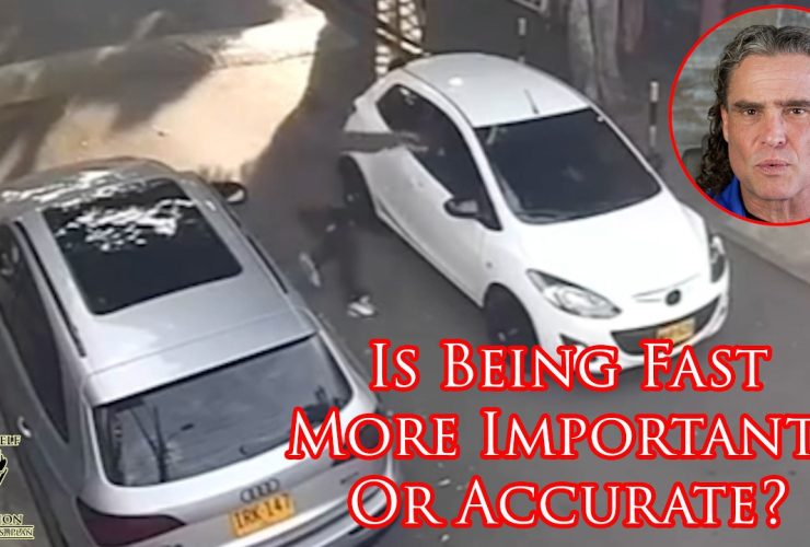 Defender Drops Carjacker With Quick Thinking and Shooting