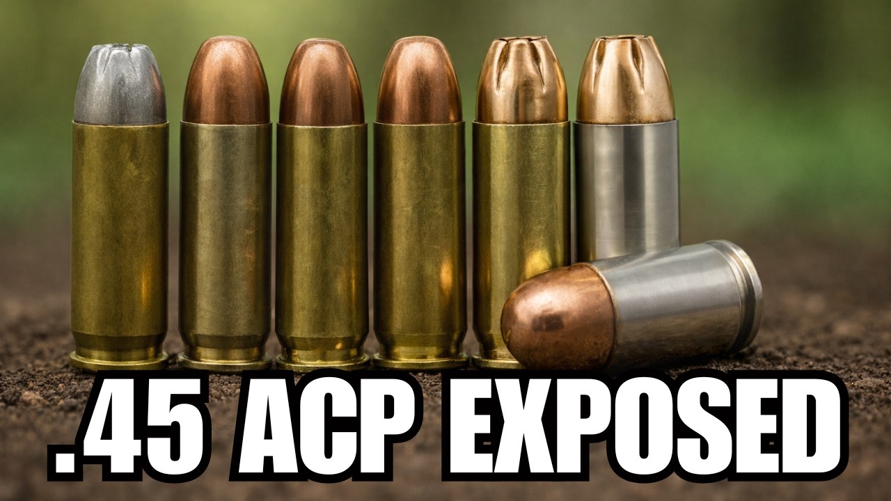 How Deadly Is .45 ACP These Facts Will Shock Every 9mm Fan