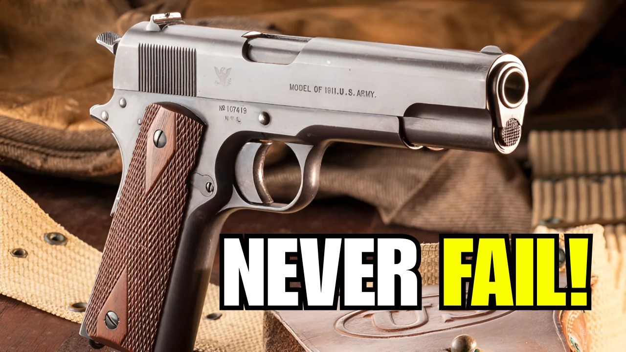 The 7 Most Reliable Handguns of All Time (Buy Once, Cry Never)