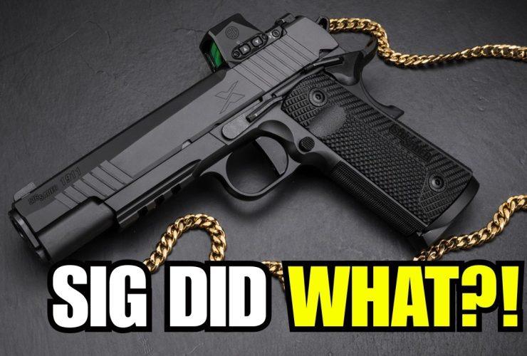 Sig Sauer 1911 XFull – This New Full-Size 1911 Is Awesome!