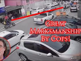 Dumb Robber Gets Owned By Embassy Security