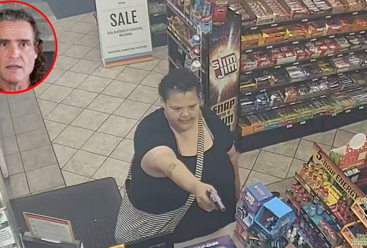 Atypical Armed Robber Shows Clerk She Means Business