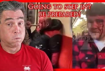 Kyiv Train Fight Does NOT End Well | Active Self Protection