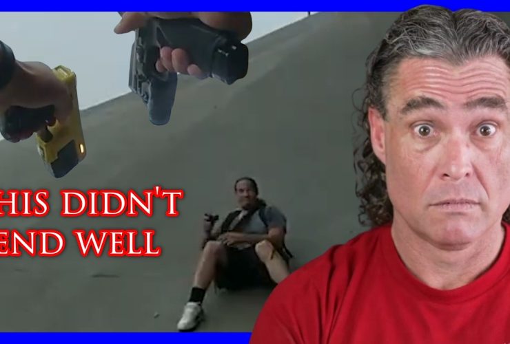 Felonious Absconder Pulls Gun On Cop | Active Self Protection