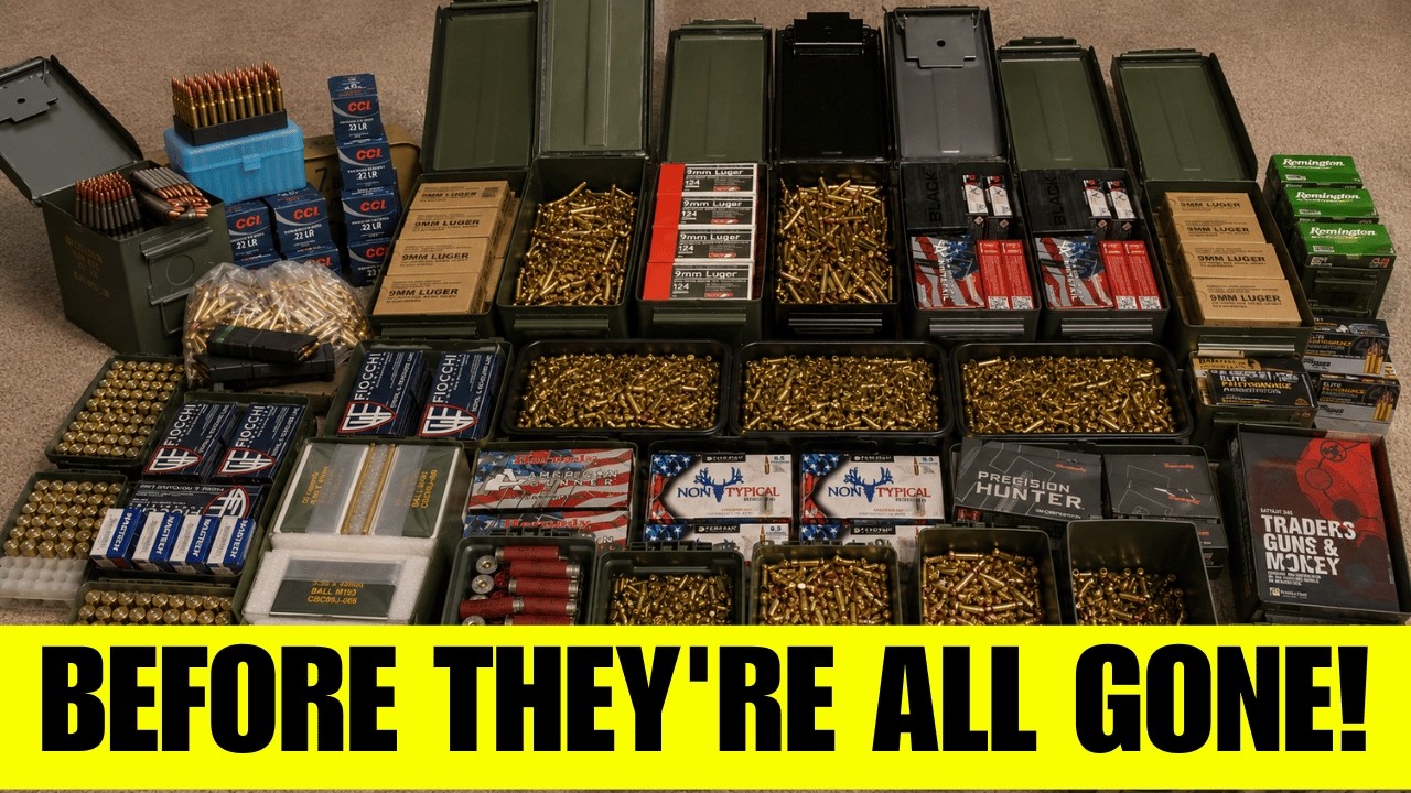 AMMO SHORTAGE 2026 IS COMING: The 7 Rounds You Need to Stockpile Beforre It’s Too Late!