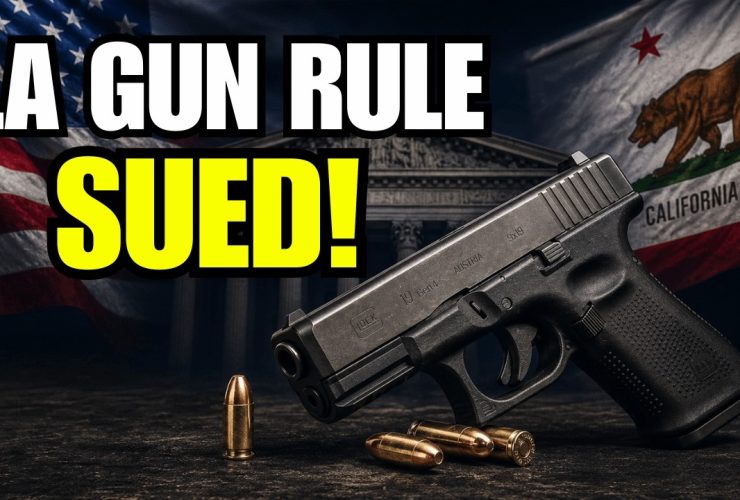 Los Angeles Just Got Sued Over Its One-Handgun-a-Month Rule!