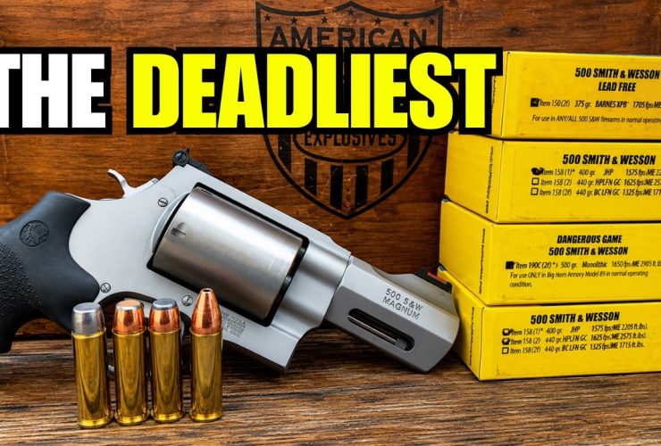TOP 5 DEADLIEST Calibers for Revolvers! – #1 Will Shock You!