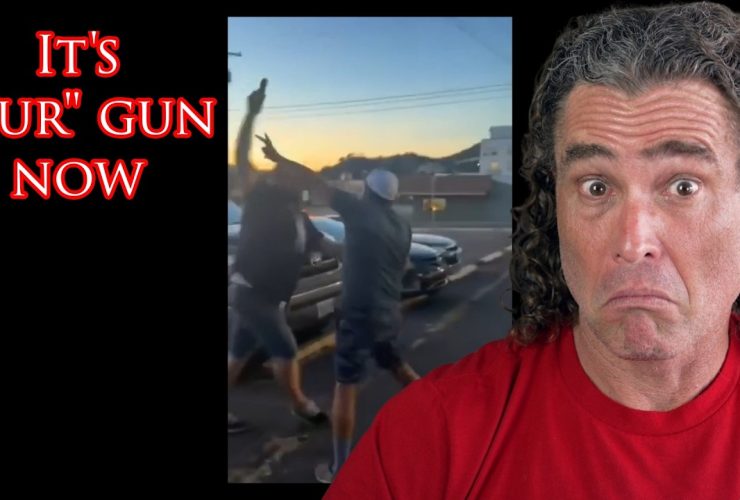 Man Gets DISARMED During Confrontation