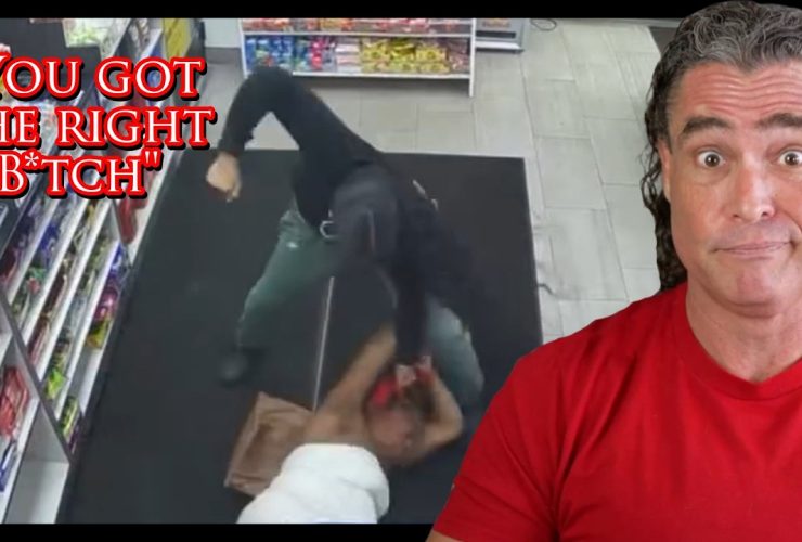 Viral Gas Station Fight Caught On Camera