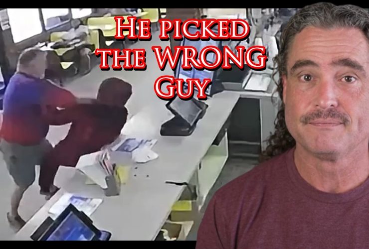 Old Timer Teaches Whippersnapper A Lesson | Active Self Protection
